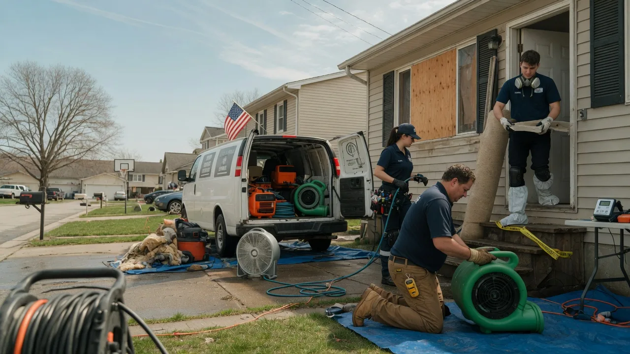 Water Damage Restoration in Williamsport, IN near me
